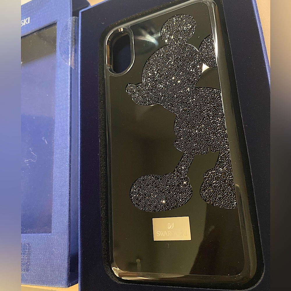 Swarovski iPhone black case iPhone X/XS Disney Mikey mouse